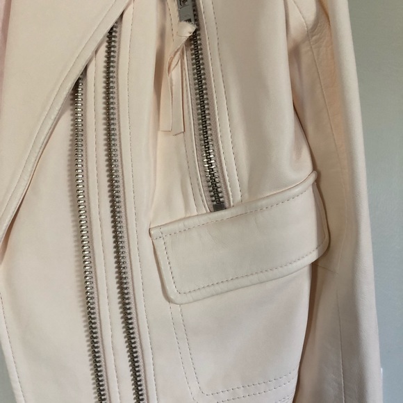 NEW! Joie Vivianette Leather Jacket Sz M - Picture 6 of 8